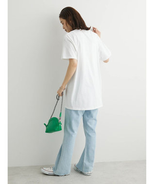 Green Parks ＮＹＣ　ロゴプリントＴシャツ Off White