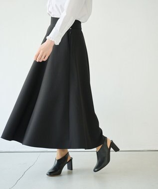 #Newans サーキュラースカート ブラック