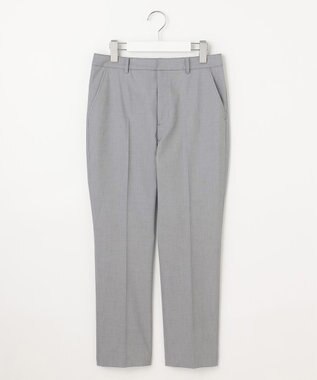 J.PRESS LADIES 【セットアップ対応・洗える・撥水】コットンFITTY テーパード パンツ グレー系