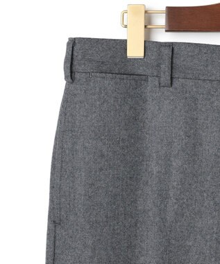 J.PRESS MEN 【J.PRESS ORIGINALS】Peppin Merino Saxony Piped Stem Trousers / Japan Made ライトグレー系