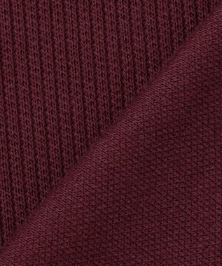 J.PRESS MEN 【J.PRESS PREMIUM JERSEY】ハーフジップ トレーナー ワイン系