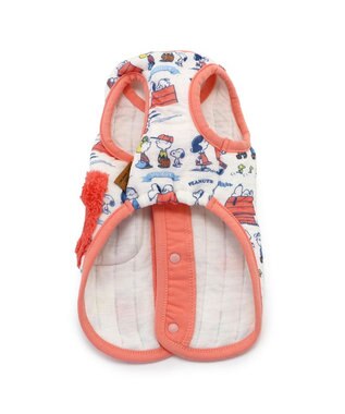 PET PARADISE スヌーピー ふわりとキルト ベスト 小型犬 オレンジ