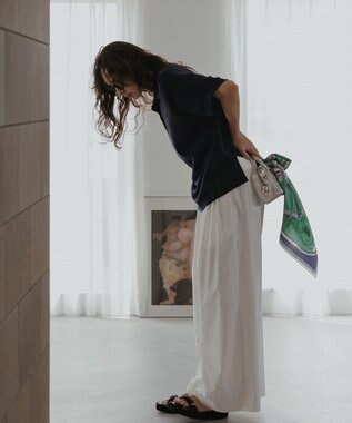 23区 【見上愛さんコラボカラー】リラクシー ポロニット ネイビー系