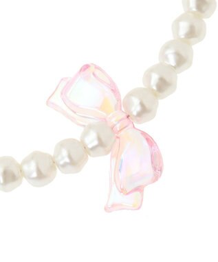 Maison de FLEUR オーロラリボンパールチャーム Pink