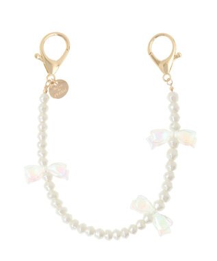 Maison de FLEUR オーロラリボンパールチャーム Clear