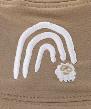 PW CIRCULUS 【手洗い洗濯可】【UNISEX】バケットハット ゴルフ ベージュ系