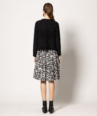 TOCCA 【洗える】THOUSAND WAVE ニットジャケット ブラック系