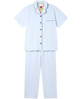 une nana cool 【綿混】両染ジャージ半袖パジャマ MADE WITH LIBERTY FABRIC SX