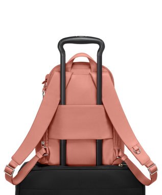 TUMI VOYAGEUR 「セリーナ」ミディアム・バックパック ピンク クレイ