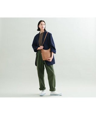 genten タスカ ショルダーバッグM グレージュ