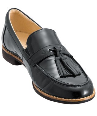 ASICS WALKING ペダラ WC056B 2E ヒール高2.0cm ブラック系