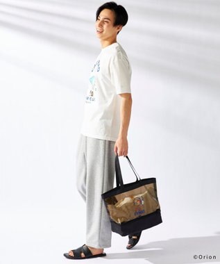 OP／FILA 【Ocean Pacific×ORION】2重底ビニールバッグ ブラック