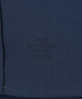 J.PRESS MEN 【遮熱 / 高通気性】ハケメパッチフラップ 半袖シャツ / B.D. ネイビー系