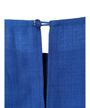 Green Parks 接触冷感　ラグランブラウス Blue