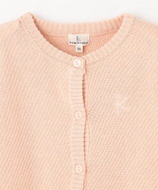 組曲 KIDS 【110-140㎝】クラシック カーディガン ピーチ系