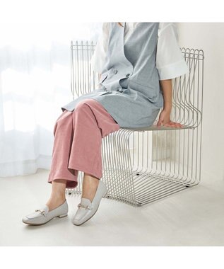 ing <ing>【WEB限定】モカシンビットローファー ホワイトカタオシ