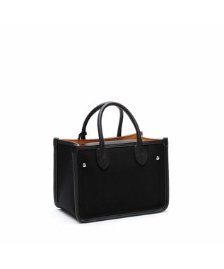 A.D.M.J. 【ファブリック】オフィサー/イタリアンファブリックヘリ巻きトートS ブラック