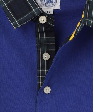 J.PRESS KIDS 【110-130cm】ブル ポロシャツ ロイヤルブルー系