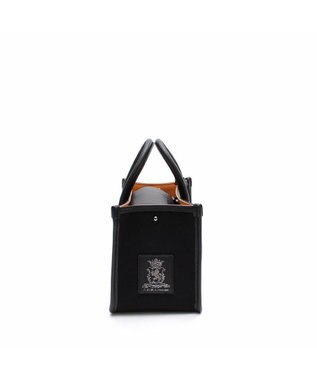 A.D.M.J. 【ファブリック】オフィサー/イタリアンファブリックヘリ巻きトートS ブラック