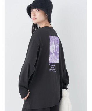 earth music&ecology Ａｕ　ｐｅｔｉｔ　ｂｏｎｈｅｕｒ　ロンＴ Black