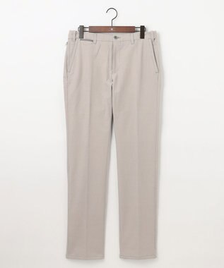 JOSEPH ABBOUD 【ウエストも伸びる！/2WAYストレッチ/暖かい/オーガニック】オーガニックコットン ウオーム パンツ ライトグレー系