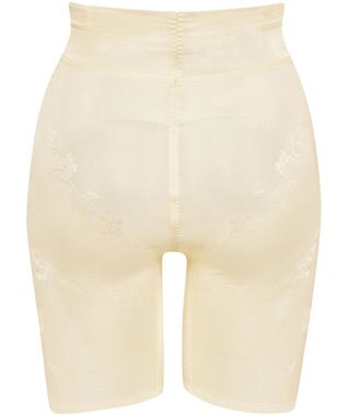 Wing ガードル 【ハミデンヌ】 ウエストのハミ肉すっきりカバー ロング丈 KQ2785 ウイング／ワコール クリーム