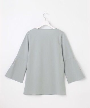 自由区 S 【洗える】エッセンシャルポンチクルーネック カットソー ライトグリーン系