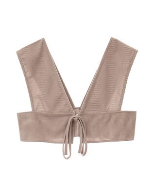 CRAFT STANDARD BOUTIQUE 2WAYカットコーデュロイビスチェ Mocha