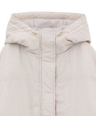 Green Parks フーディ中綿コート Light Gray