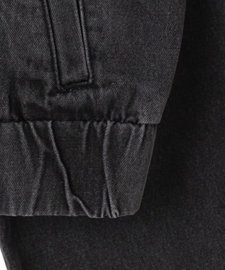 WEGO デニムショートバイカーブルゾン ブラックその他