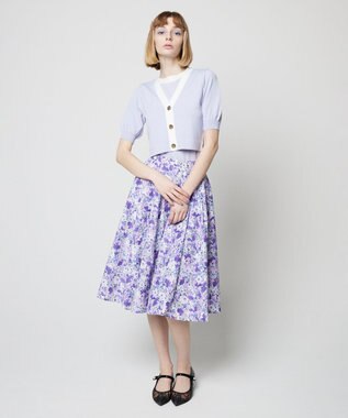 TOCCA 【洗える】JUNE ANNABELLE スカート ライラック系5