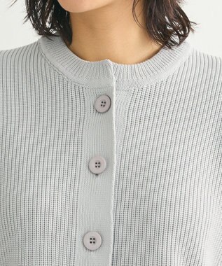 Green Parks ・ＥＬＥＮＣＡＲＥ　ＤＵＥ　スソレイヤーニットカーディカ Light Gray