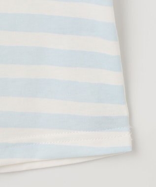 組曲 KIDS 【110-140㎝】【UVケア】グリーンバンド Tシャツ ブルー系1