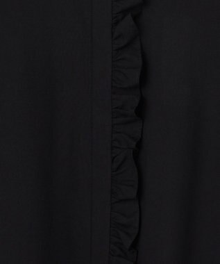 組曲 L 【先行予約】ニューリヨセルシャーティング フロントフリルブラウス ネイビー系