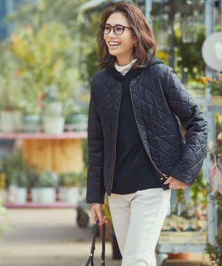 23区 【CLASSY.1月号掲載】スムージーコットン シアー ニット ホワイト系