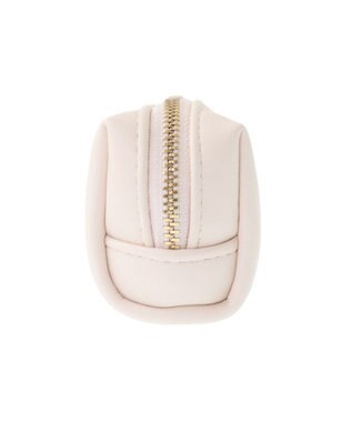 Maison de FLEUR パールビジュー合皮リボンロングポーチ Light Pink