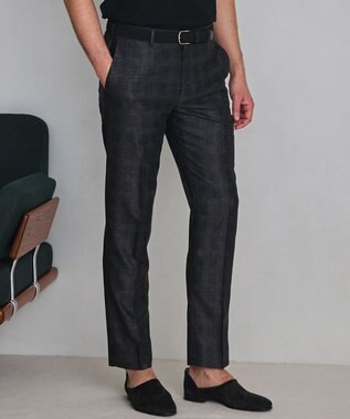 GOTAIRIKU セットアップ仕様【猛暑対応の7機能】カラミ セットアップパンツ_グレンチェック(26年モデル)