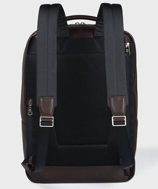 Paul Smith ストローグレインレザー リュック ダークブラウン