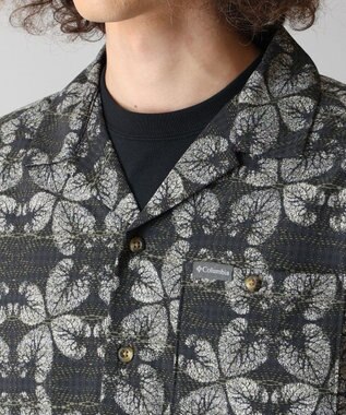 Columbia Columbia/ ユーティライザープリントキャンプシャツ /コロンビア Shark Floreidoscope