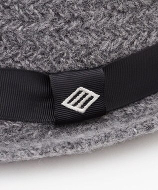 JOSEPH ABBOUD 【サイズ調整可・暖か】ウールサーモ ハット グレー系