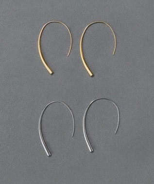 Phoebe 〈金属アレルギー対応〉エアリーフックピアス　ゴールド　ステンレス ゴールド