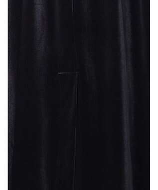 Te chichi ベロアナロースカート《2025Autumn catalog vol.2 item》 ネイビー