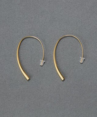 Phoebe 〈金属アレルギー対応〉エアリーフックピアス　ゴールド　ステンレス ゴールド