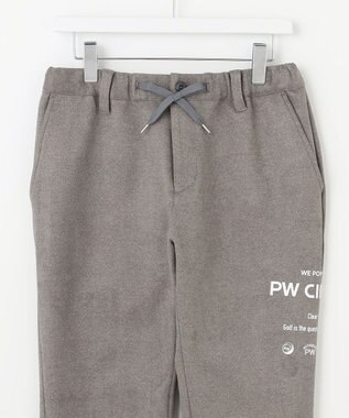 PW CIRCULUS 【MEN】スエードライクテーパードパンツ グレー系