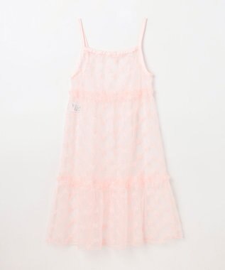 ANY KIDS チュールキャミソール付き ワンピース ピンク