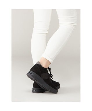 ASICS WALKING ペダラ レディース 2E ブラック(起毛×フィルム)