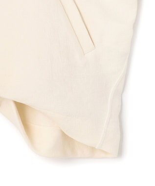 BEIGE， BROOM / スウェット風コンパクトライトパーカー Ecru