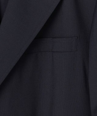 J.PRESS MEN 【J.PRESS ORIGINALS】【UNISEX】Wool Polyester Stretch Toropical 4B Blazer / Baggy-Fit ネイビー系
