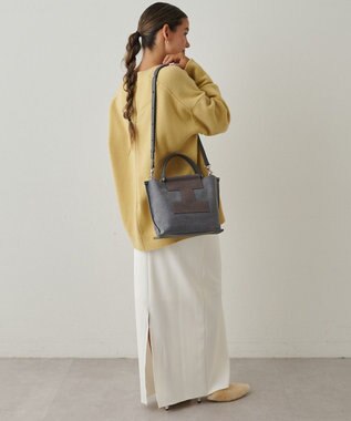IACUCCI ソルベット S CANVAS/SUEDE チャコールグレー