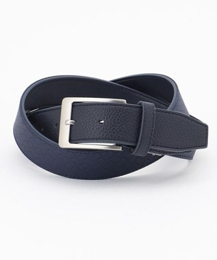  【MEN】イントレチャート柄 ベルト